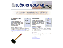 Tablet Screenshot of bjornsgolv.se